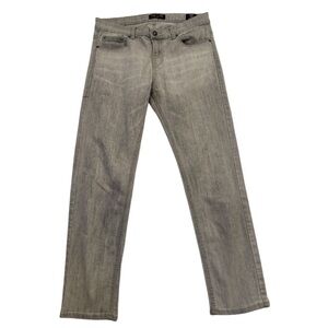 Ring Of‎ Fire Jeans Slim Straight Blue Mens Size 33x30 Dark Denim Designer